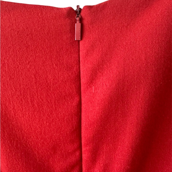 Boss by Hugo Boss Elbise Red Sheath Dress. Size 4 - Picture 8 of 8